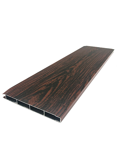 4d wood finish aluminum profile